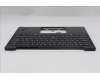 Lenovo 5M11Q54517 C-Cover with keyboard, Czech Slovakian, Black, Backlight, UK