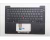 Lenovo 5M11Q54784 C-Cover with keyboard, Arabic, Black, Backlight, US