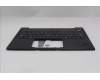 Lenovo 5M11Q54784 C-Cover with keyboard, Arabic, Black, Backlight, US