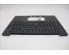 Lenovo 5M11Q54860 C-Cover with keyboard, US English Euro, Black, Backlight, US