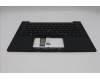 Lenovo 5M11Q54960 C-Cover with keyboard, Norwegian, Black, Backlight, UK