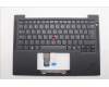 Lenovo 5M11Q54968 C-Cover with keyboard, Nordic, Black, Backlight, UK