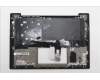 Lenovo 5M11Q54970 C-Cover with keyboard, Nordic, Black, Backlight, UK