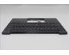 Lenovo 5M11Q55018 C-Cover with keyboard, Switzerland, Black, Backlight, UK