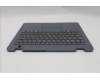 Lenovo 5M11Q55216 C-Cover with keyboard, Belgian, Luna Grey, Non-Backlight, No World Face Camera, UK