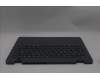 Lenovo 5M11Q55227 C-Cover with keyboard, French, Luna Grey, Non-Backlight, No World Face Camera, US