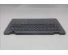 Lenovo 5M11Q55278 C-Cover with keyboard, US English Euro, Luna Grey, Non-Backlight, World Face Camera, US
