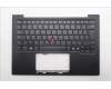 Lenovo 5M11Q55966 C-Cover with keyboard, Belgian, Deep Black, FingerPrint Reader, WLAN, UK