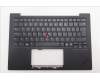 Lenovo 5M11Q55989 C-Cover with keyboard, Portuguese, Deep Black, FingerPrint Reader, WLAN, UK