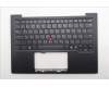 Lenovo 5M11Q55990 C-Cover with keyboard, Russian, Deep Black, FingerPrint Reader, WLAN, US