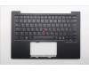 Lenovo 5M11Q55993 C-Cover with keyboard, Swedish/Finnish, Deep Black, FingerPrint Reader, WLAN, UK