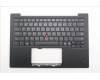 Lenovo 5M11Q56002 C-Cover with keyboard, Arabic, Deep Black, FingerPrint Reader, WWAN, US