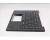 Lenovo 5M11Q56049 C-Cover with keyboard, French, Deep Black, FingerPrint Reader, WWAN, US