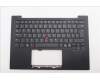 Lenovo 5M11Q56054 C-Cover with keyboard, Hungarian, Deep Black, FingerPrint Reader, WWAN, UK