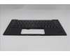 Lenovo 5M11Q56066 C-Cover with keyboard, Spanish, Deep Black, FingerPrint Reader, WWAN, UK