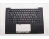 Lenovo 5M11Q56074 C-Cover with keyboard, Ukraine, Deep Black, FingerPrint Reader, WWAN, US