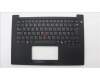 Lenovo 5M11Q60652 C-Cover with keyboard, Norwegian, Black, Backlight, UK