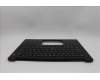 Lenovo 5M11Q60841 C-Cover with keyboard, Norwegian, Black, Backlight, UK