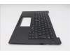 Lenovo 5M11Q60859 C-Cover with keyboard, Spanish, Black, Backlight, Smart Card Reader, UK