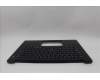 Lenovo 5M11Q60887 C-Cover with keyboard, UK English, Black, Backlight, UK