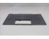 Lenovo 5M11R39535 C-Cover with keyboard, Spanish, Luna Grey, FingerPrint Reader, WWAN, UK