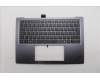 Lenovo 5M11R87942 C-Cover with keyboard, Icelandic, Black/Grey, FingerPrint Reader, WLAN, UK
