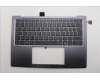 Lenovo 5M11R87943 C-Cover with keyboard, Italian, Black/Grey, FingerPrint Reader, WLAN, UK