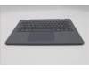 Lenovo 5M11R91266 C-Cover with keyboard, Portuguese, Luna Grey, Non-Backlight, World Face Camera, UK