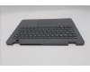 Lenovo 5M11R91266 C-Cover with keyboard, Portuguese, Luna Grey, Non-Backlight, World Face Camera, UK
