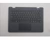 Lenovo 5M11R91325 C-Cover with keyboard, Spanish, Luna Grey, Backlight, No World Face Camera, UK
