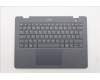 Lenovo 5M11R91350 C-Cover with keyboard, French, Luna Grey, Backlight, World Face Camera, US