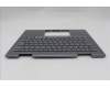 Lenovo 5M11R91525 C-Cover with keyboard, Portuguese, Grey, Backlight, FingerPrint Reader, WWAN, UK