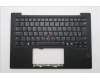 Lenovo 5M11S09540 C-Cover with keyboard, Czech Slovakian, Black, Backlight, UK