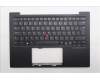 Lenovo 5M11S09543 C-Cover with keyboard, Danish, Black, Backlight, UK