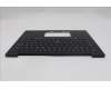 Lenovo 5M11S09551 C-Cover with keyboard, French, Black, Backlight, US