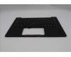 Lenovo 5M11S09560 C-Cover with keyboard, Hungarian, Black, Backlight, UK