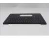 Lenovo 5M11S09579 C-Cover with keyboard, Portuguese, Black, Backlight, UK
