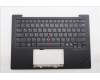 Lenovo 5M11S09581 C-Cover with keyboard, Russian, Black, Backlight, US