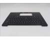 Lenovo 5M11S09637 C-Cover with keyboard, Icelandic, Black, Backlight, WWAN, UK