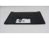 Lenovo 5M11S09688 C-Cover with keyboard, French, Black, US