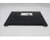 Lenovo 5M11S09782 C-Cover with keyboard, Hungarian, Black, Backlight, UK