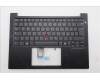 Lenovo 5M11S09904 C-Cover with keyboard, Italian, Black, UK