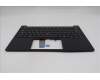 Lenovo 5M11S09976 C-Cover with keyboard, French, Black, Backlight, US
