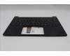 Lenovo 5M11S10028 C-Cover with keyboard, Switzerland, Black, Backlight, UK