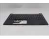 Lenovo 5M11S10096 C-Cover with keyboard, Belgian, Black, UK