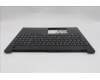 Lenovo 5M11S10099 C-Cover with keyboard, Spanish, Black, UK