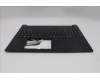 Lenovo 5M11S10111 C-Cover with keyboard, Italian, Black, UK