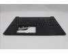 Lenovo 5M11S10116 C-Cover with keyboard, Portuguese, Black, UK