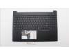Lenovo 5M11S10165 C-Cover with keyboard, Arabic, Black, Backlight, US