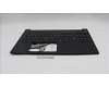 Lenovo 5M11S10165 C-Cover with keyboard, Arabic, Black, Backlight, US